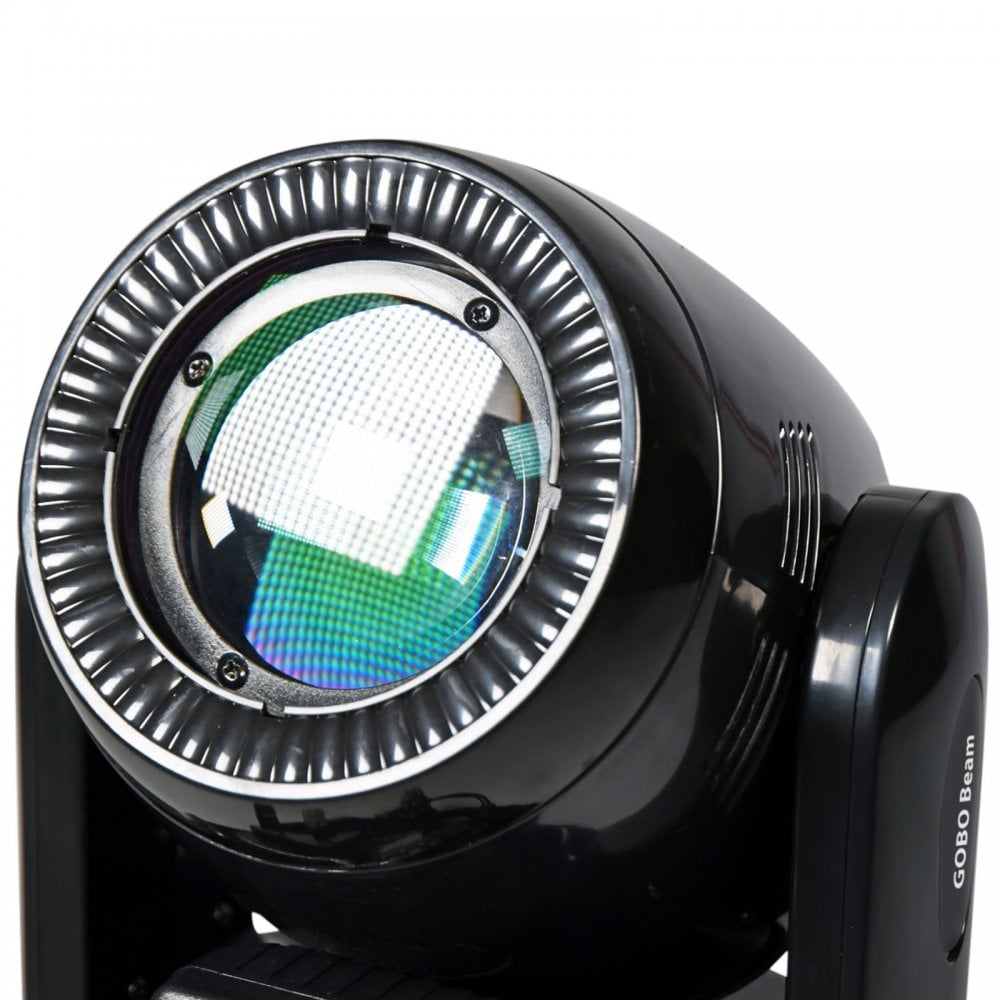 Pair of Gobo Beam 100W LED Moving Head inc Case