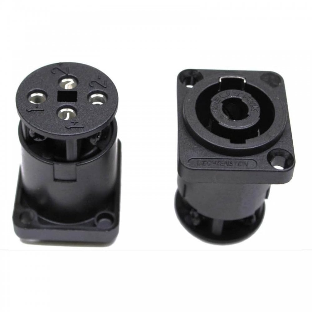 NL4MP-ST 4 Pole Male Speakon Chassis Screw Type
