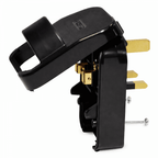 Schuko Earthed Plug Adaptor 13A Euro Socket to UK Plug 13A Fused