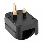 Schuko Earthed Plug Adaptor 13A Euro Socket to UK Plug 13A Fused