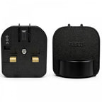 Europlug Non-Earthed Plug Adaptor 13A Euro Socket to UK Plug 13A Fused