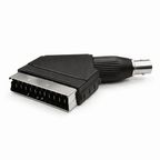 SCART Plug to BNC Socket Adaptor