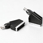 SCART Plug to BNC Socket Adaptor