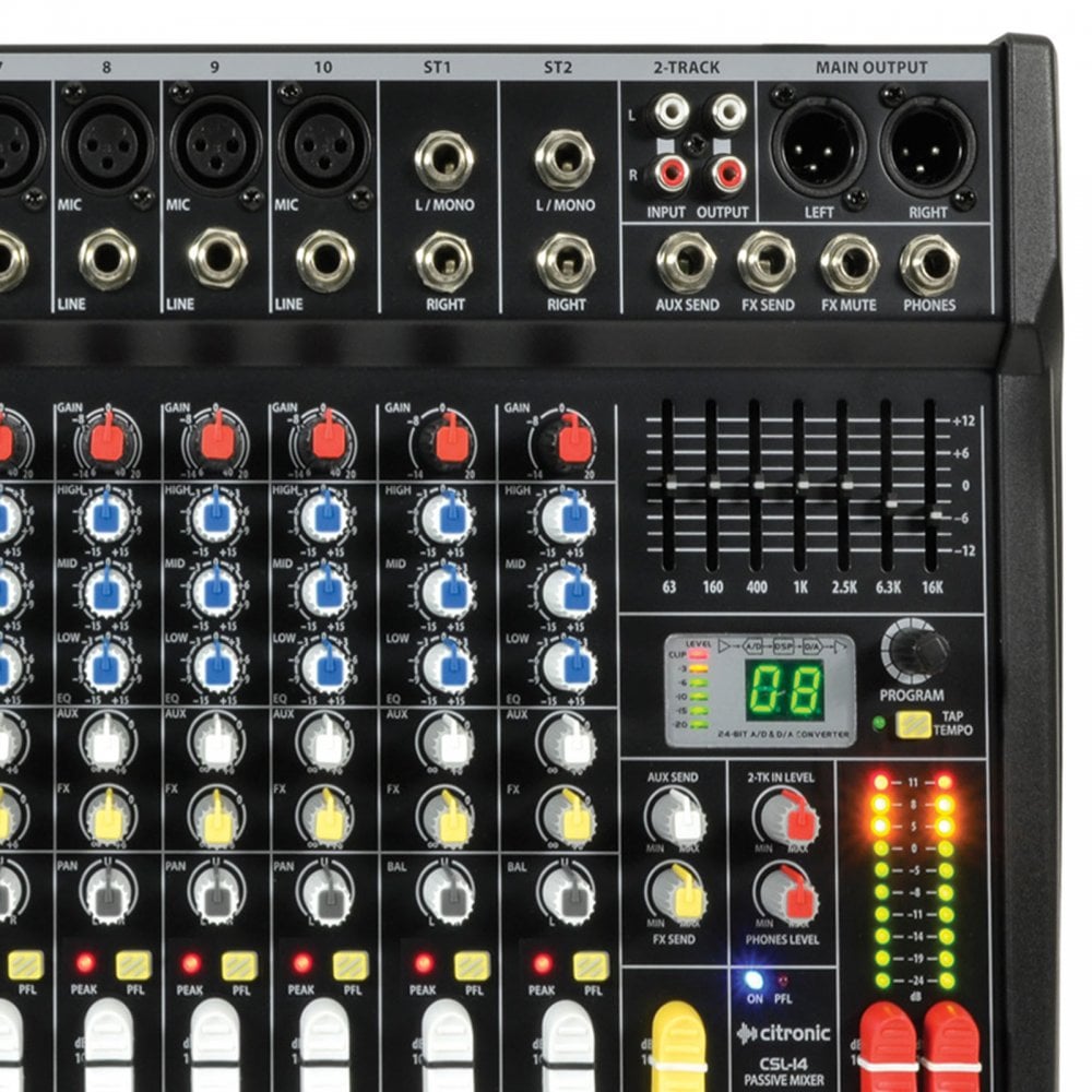 CSL-14 14 Channel DSP Live Mixing Console