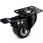 Swivel Castor Wheels 2 Brake Set of 4