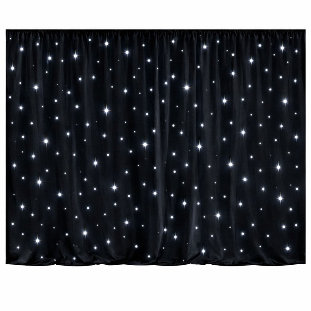 6m x 3m Cool White LED Starcloth DMX