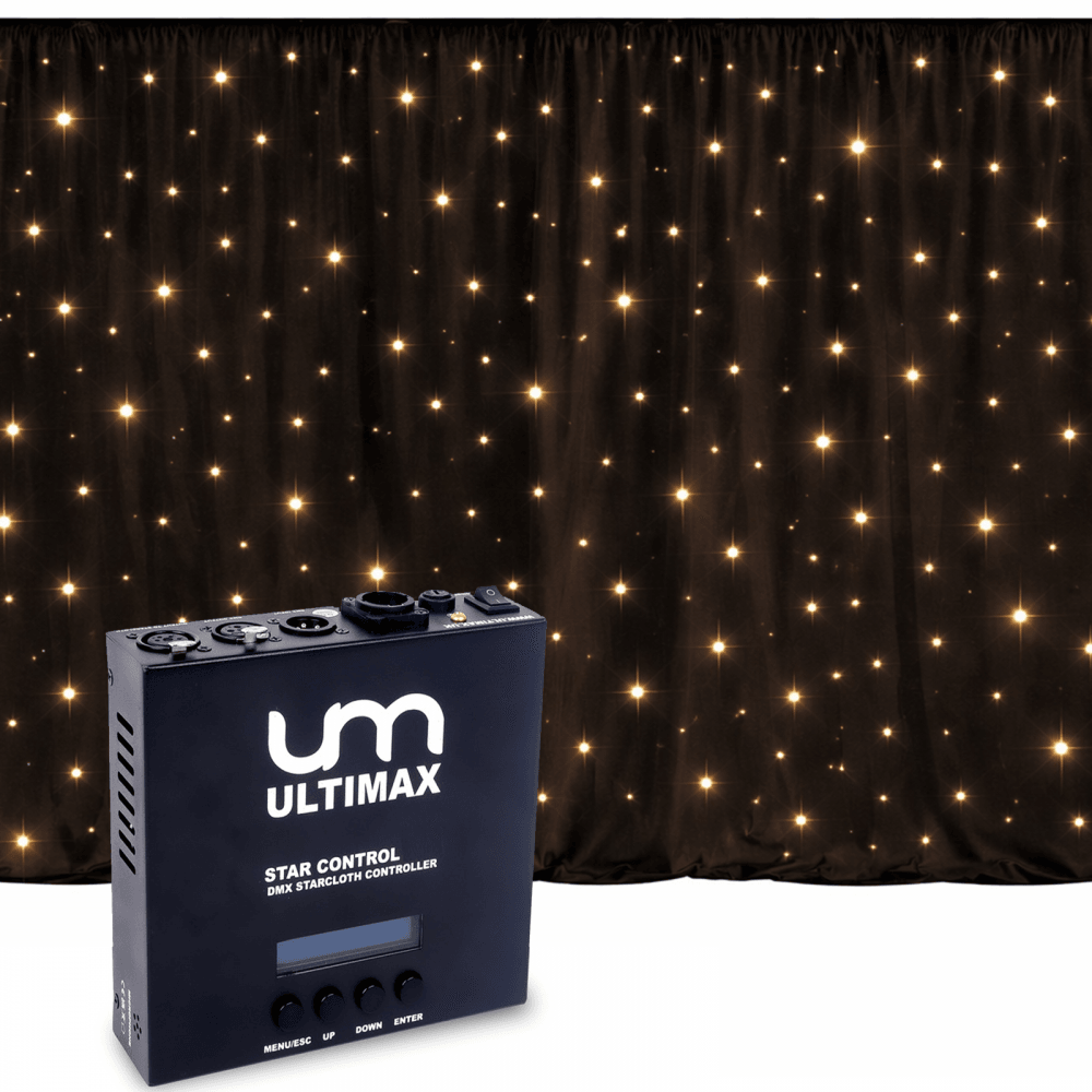 6m x 4m Warm White LED Starcloth DMX