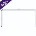 6m x 3m Warm White LED Starcloth DMX