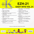 Easy Karaoke Hits Vol 21 CD+G Disc EZH-21 12 Track Disc