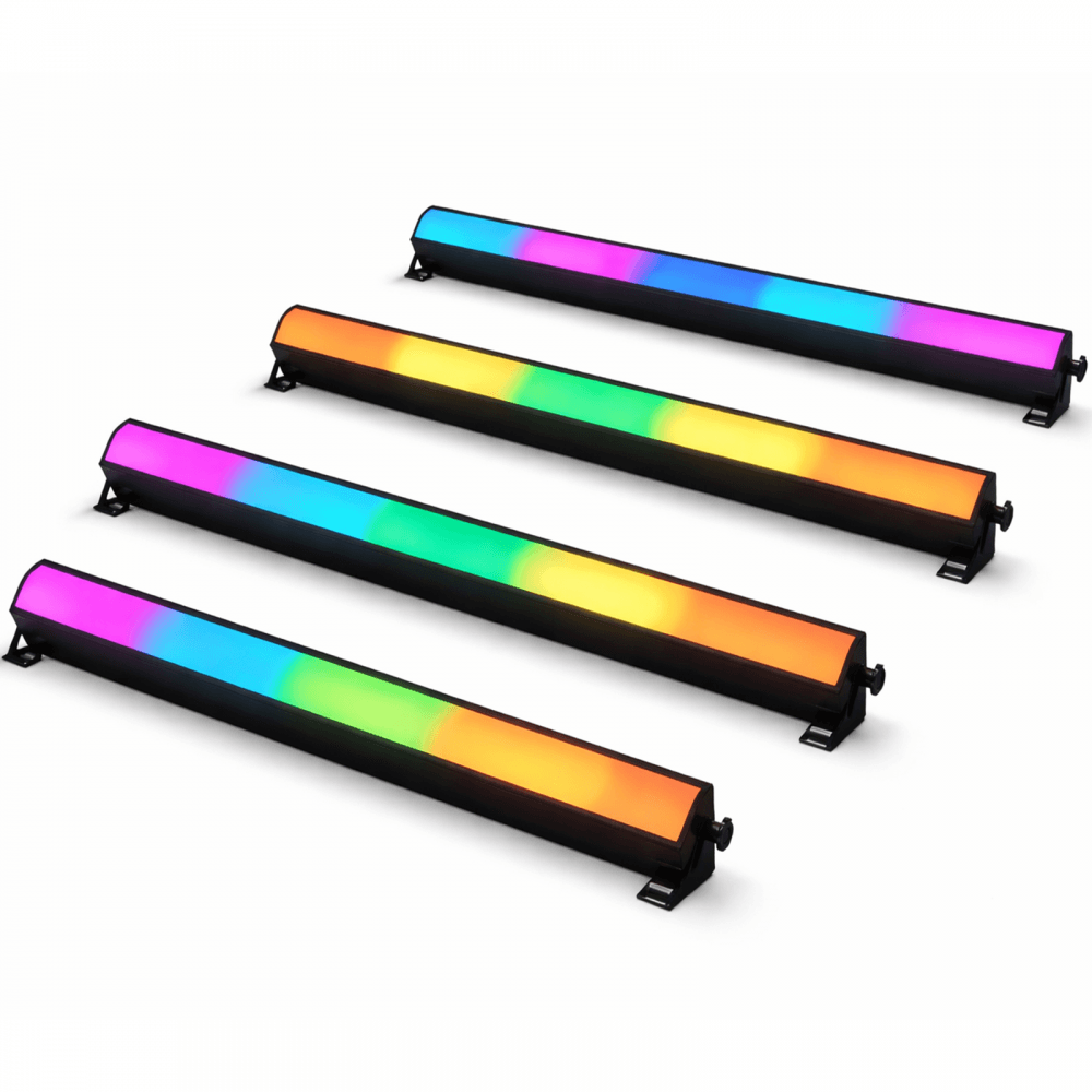 4 Pack of SpectraPix Batten 224 SMD 5050 RGB LEDs 1m Bar