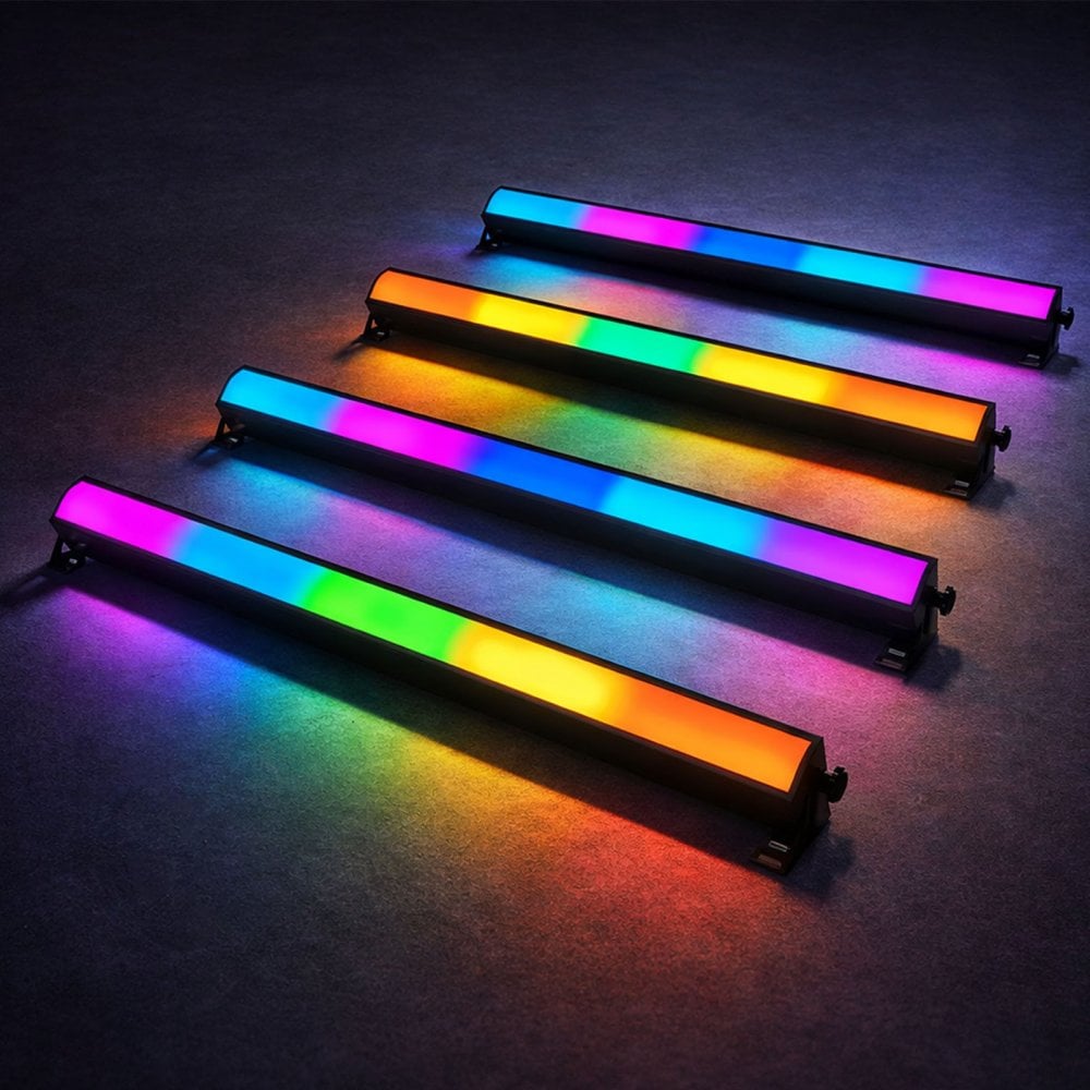 4 Pack of SpectraPix Batten 224 SMD 5050 RGB LEDs 1m Bar