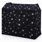 DJ Booth Cool White LED Starcloth System