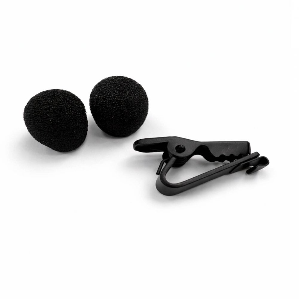 Condenser Lavaliere Tie Clip Microphone Omni-Direction Mic