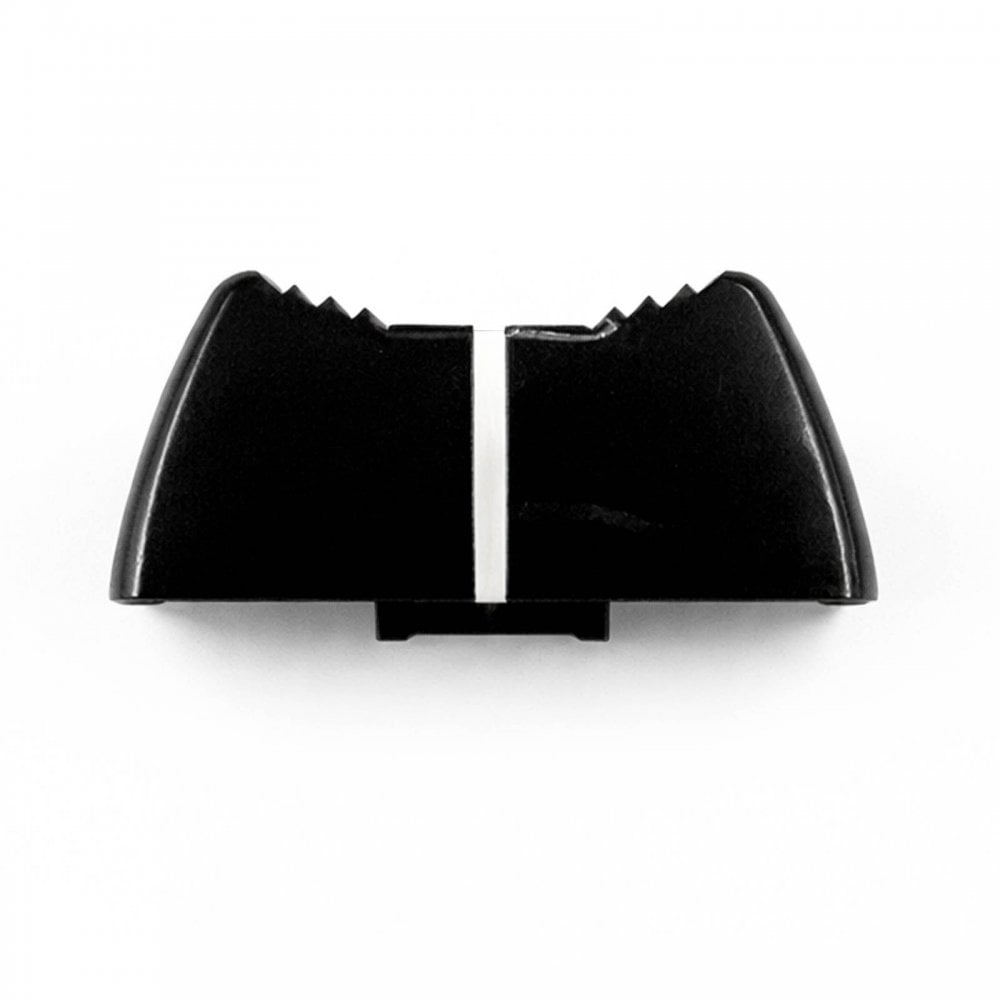 Replacement Grooved Slider Knob with White Indicator For Mixers
