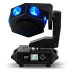 Equinox DJ UFO Lighting Effect Moving Head PAIR inc Lead