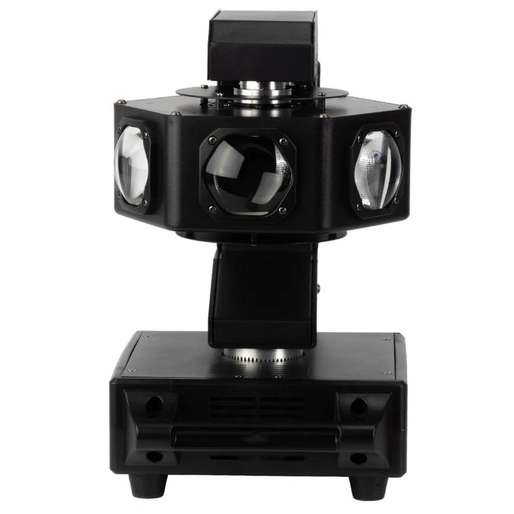 Equinox DJ UFO Lighting Effect Moving Head PAIR inc Lead