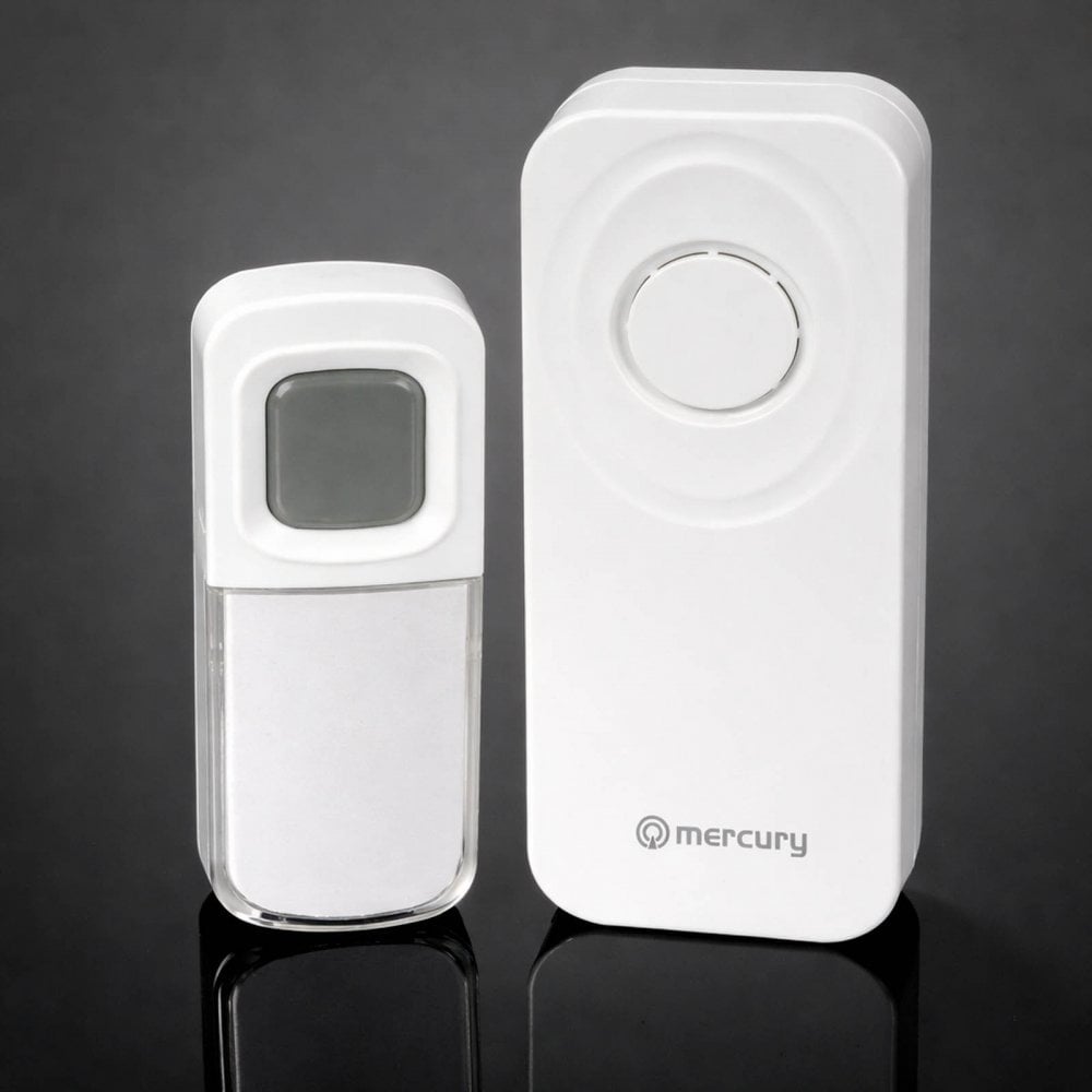 Wireless Waterproof Doorbell with Portable Chime