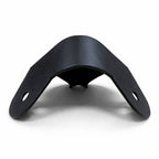 4 Matt Black Metal Ball Corners with 2 Mounting Legs