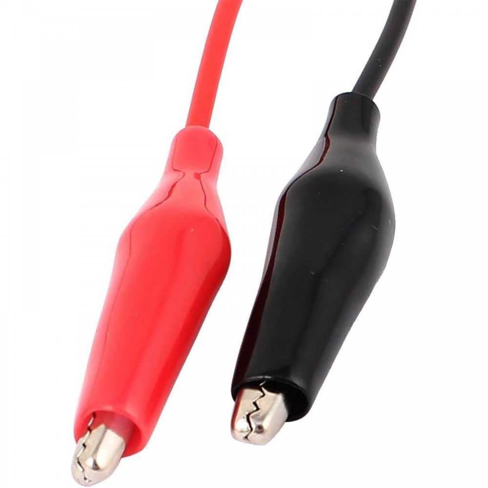 50 Ohms BNC to Red and Black Crocodile Clip Lead