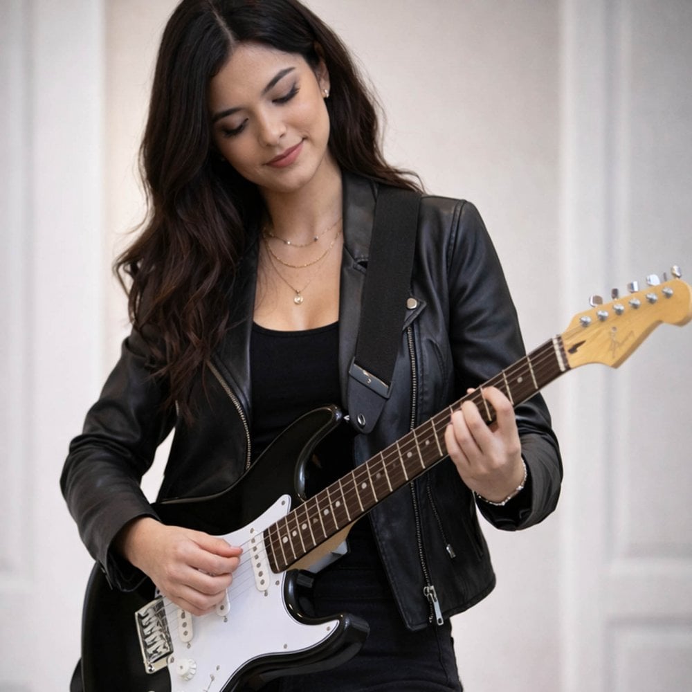 Black Electric Guitar Set