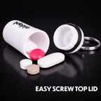 Pill Box Keyring