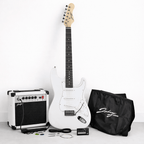 White Electric Guitar Set