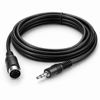 5 Pin Din Plug To 3.5mm Stereo Jack Plug Audio Cable Lead