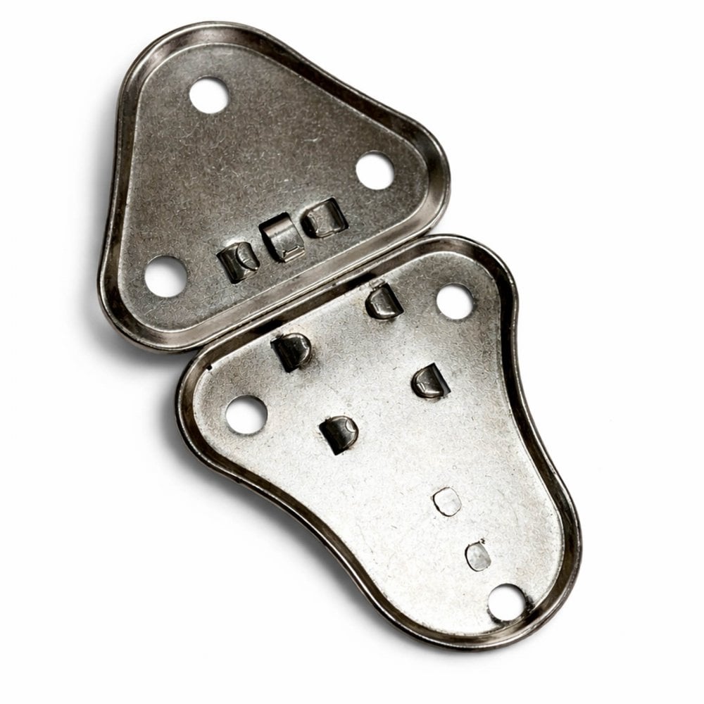 2 x Nickle Heavy Duty Metal Draw Bolt Catches - Flight Case Latch