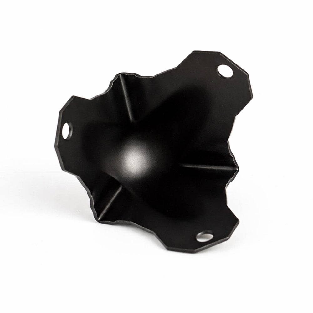 4 Metal 3 Leg Ball Corners inc Fixing Screws