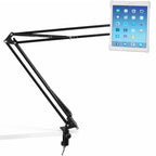 Universal Smartphone Tablet Desk Top Stand with G-Clamp Grip