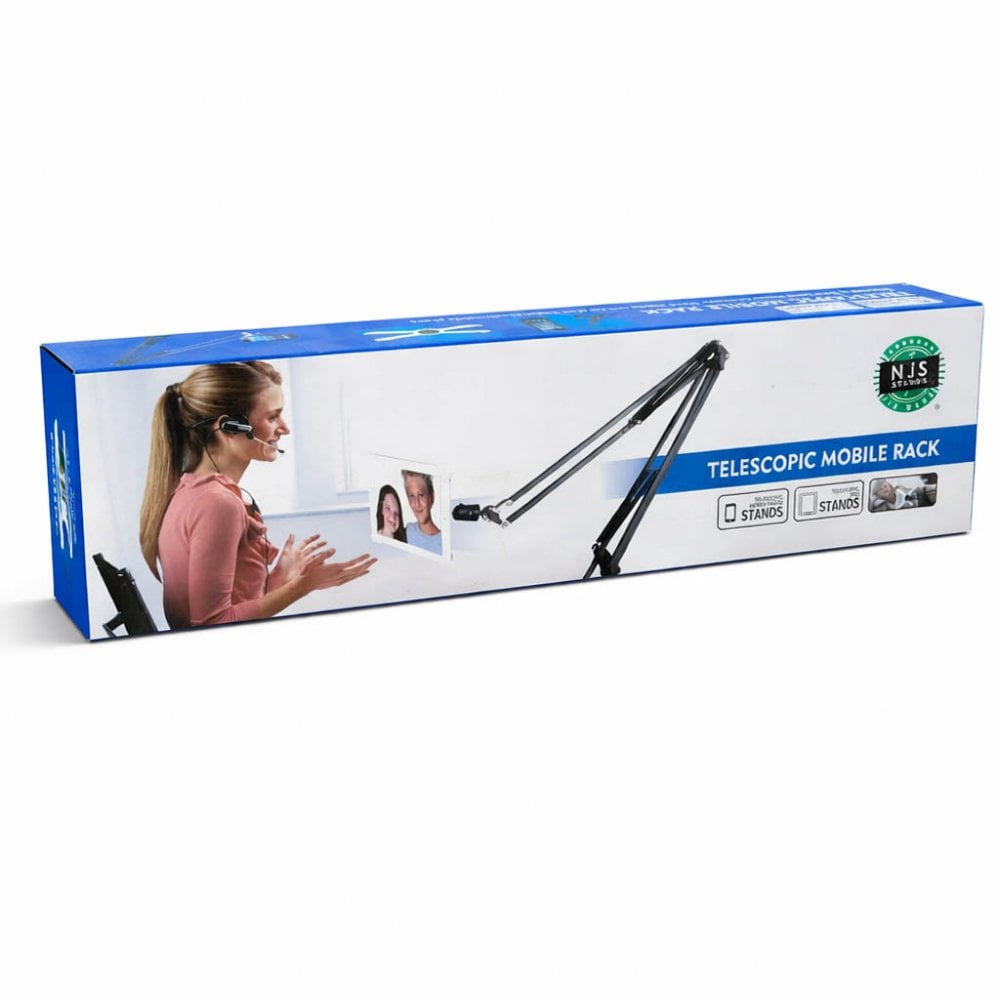 Universal Smartphone Tablet Desk Top Stand with G-Clamp Grip