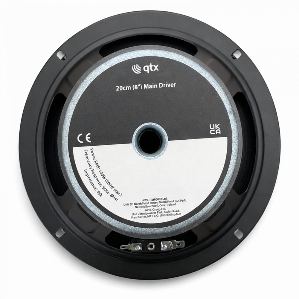 Full Range 8" Chassis Speaker 100W 8 Ohm