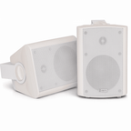 Active Stereo Speakers White 2x 30W Wall Mountable