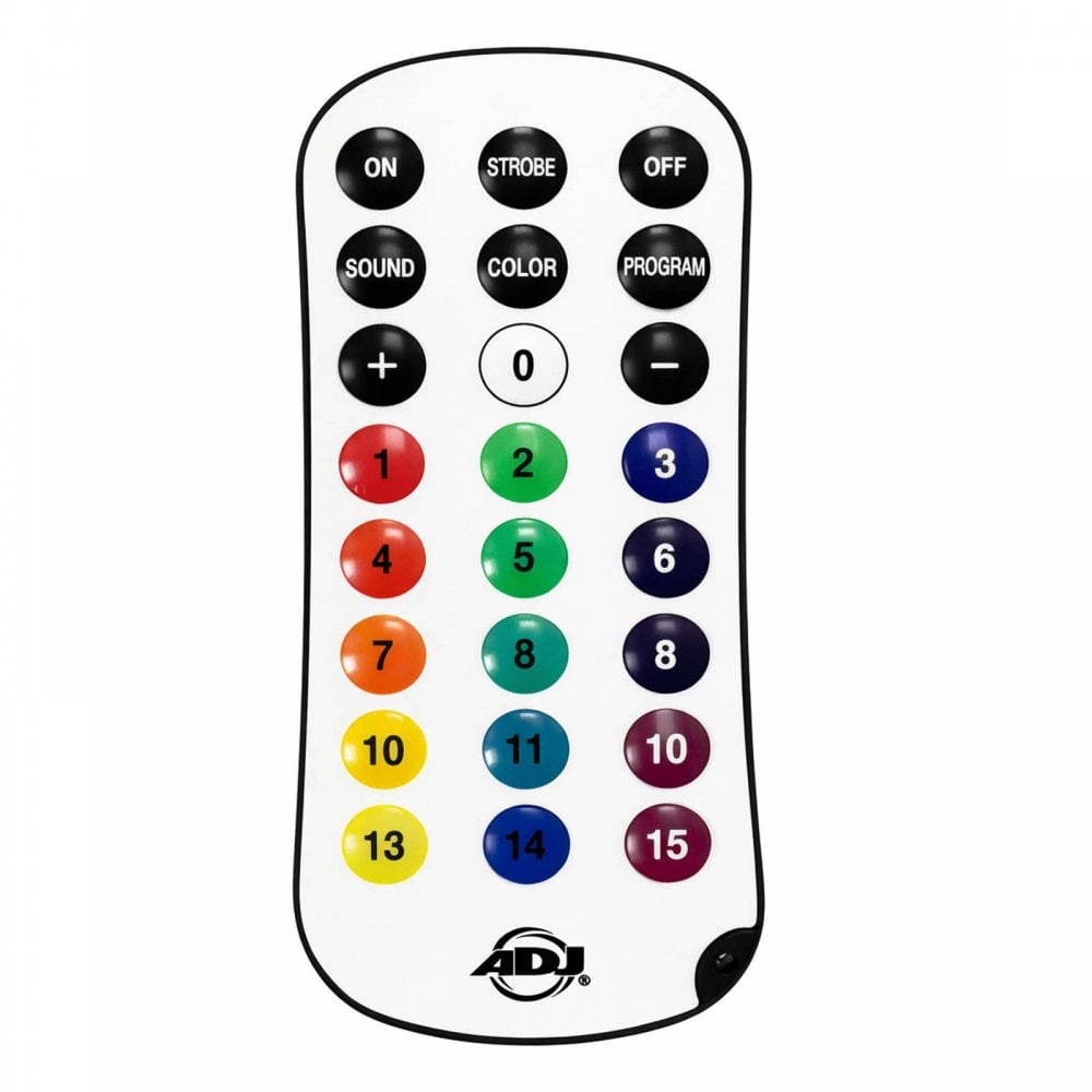 IRC Remote for ADJ Eliminator Mega Hex L Par