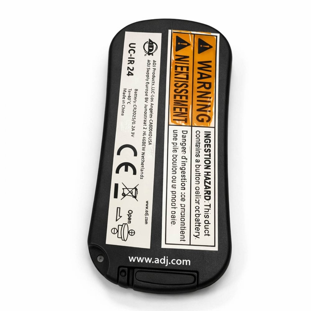 IRC Remote for ADJ Eliminator Mega Hex L Par
