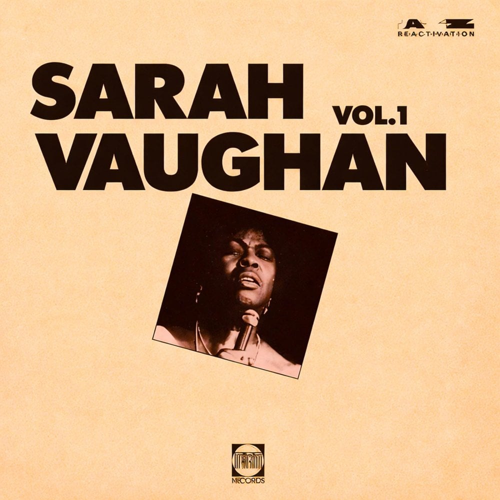 Vinyl Record of Sarah Vaughan Vol. 1 Jazz Album