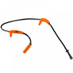Aerobics Headset Lavalier Microphone Wireless UHF Radio Mic Orange