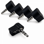 5pc 3.5mm 4 Pole Jack Plug TRRS Audio Video