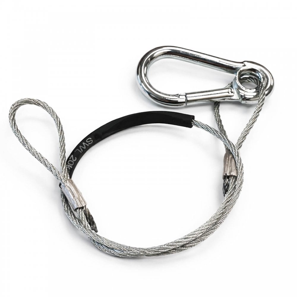 Pair Of Safety Catenary Wire 35cm 350mm x 2mm 20Kg