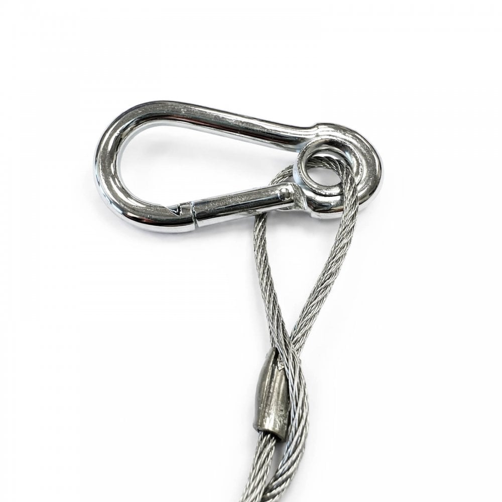 Pair Of Safety Catenary Wire 35cm 350mm x 2mm 20Kg