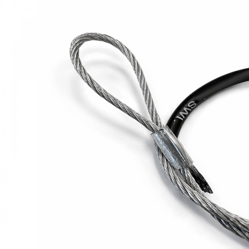 Pair Of Safety Catenary Wire 35cm 350mm x 2mm 20Kg