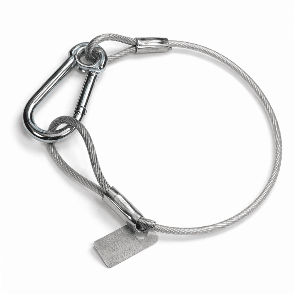 Safety Catenary Wire 35cm 350mm x 2mm 20Kg PVC Coated