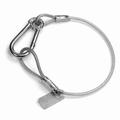 Safety Catenary Wire 35cm 350mm x 2mm 20Kg PVC Coated