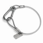 Safety Catenary Wire 35cm 350mm x 2mm 20Kg PVC Coated