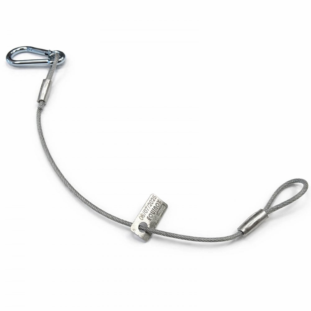 Safety Catenary Wire 35cm 350mm x 2mm 20Kg PVC Coated