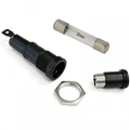 Panel Mounted Fuse Holder for 6mm x 32mm Glass Fuses