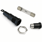 Panel Mounted Fuse Holder for 6mm x 32mm Glass Fuses