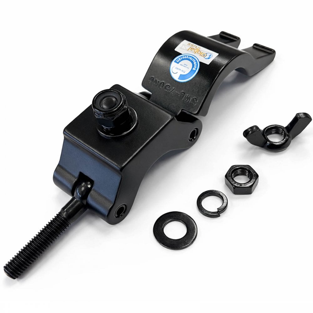 Black Half Coupler Truss Clamp Heavy Duty 750Kg