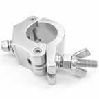 Silver Half Coupler Truss Clamp Heavy Duty 750Kg