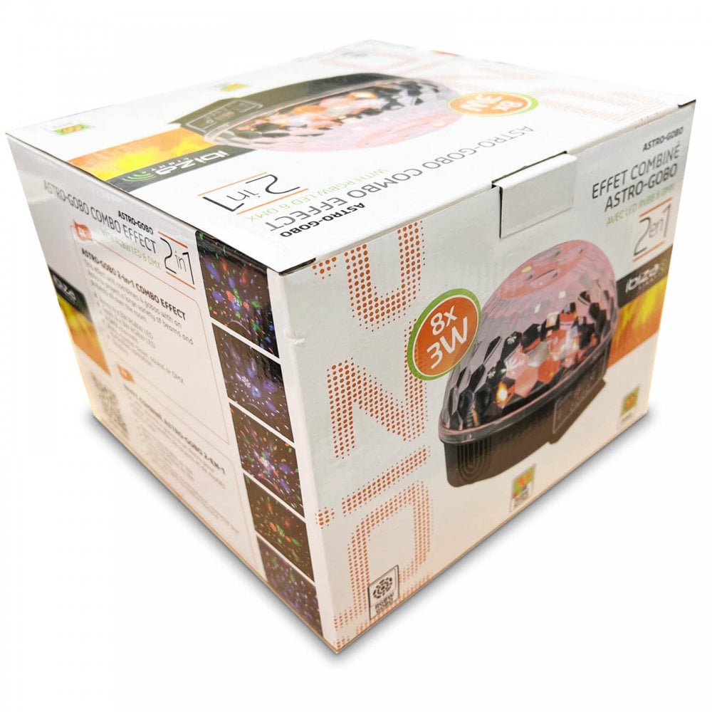 Astro Gobo 2-in-1 Combo Effect High Power LED Dome